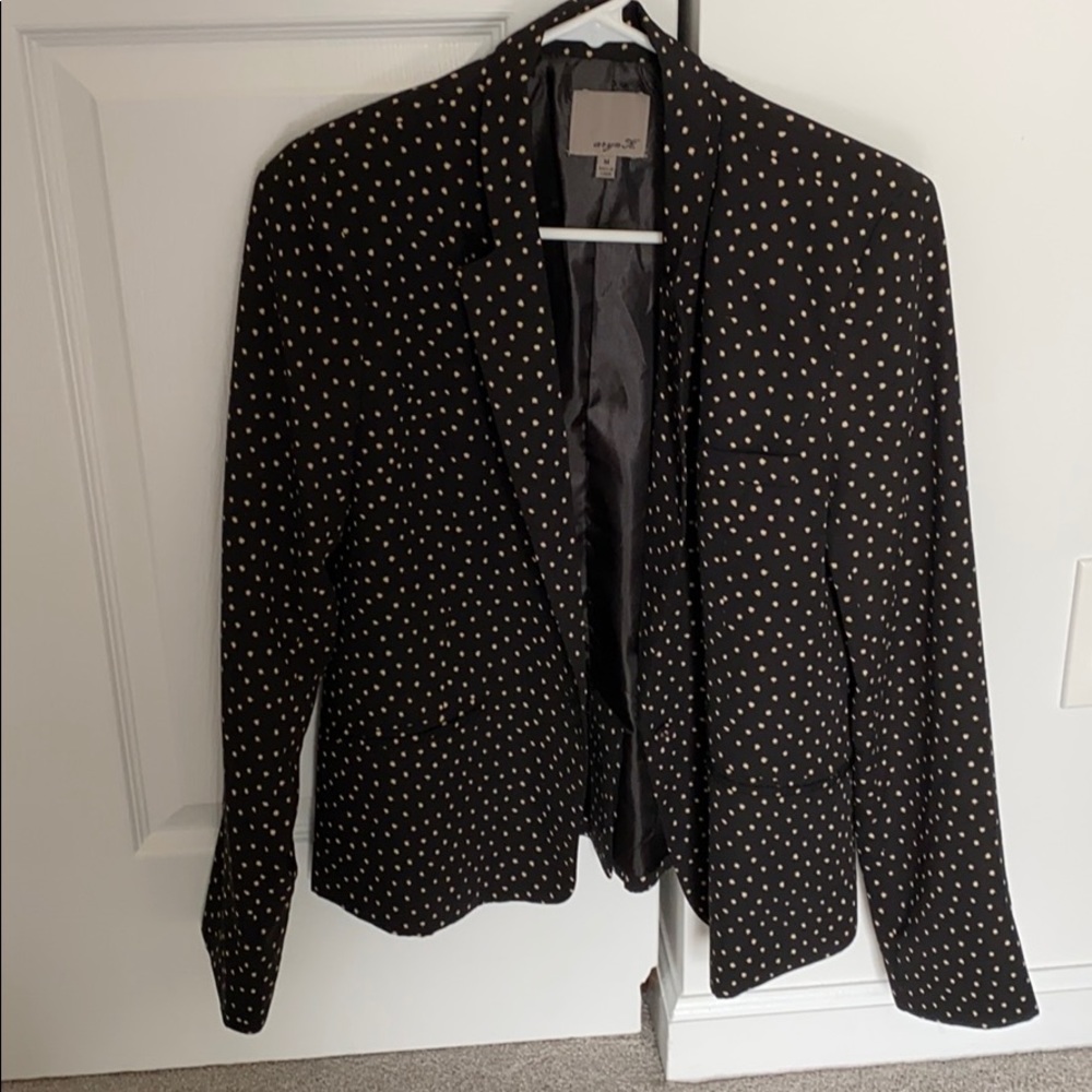 Polka Dot Blazer